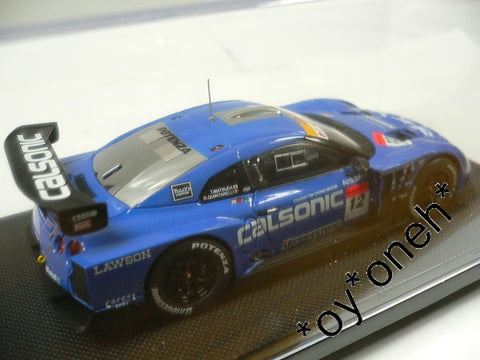 EBBRO 1/43 NISSAN CALSONIC IMPUL GT-R SUPER GT500 2010 RD.4 SEPANG WINNER #12 (44427) (PIU192)
