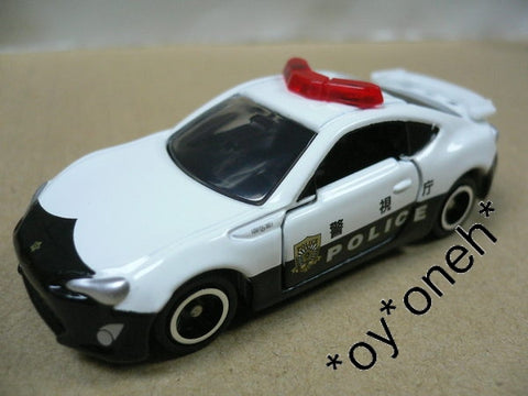 TOMICA TAKARA TOMY 1/60 TOYOTA 86 POLICE CAR 警視廳 NO. 60 (47095) (PIU/KW203-120)