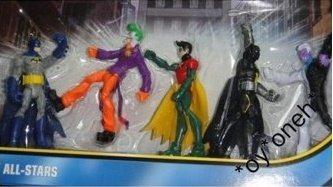MATTEL 蝙蝠俠 小丑 羅賓 雙面人 DC GOTHAM CITY ALL-STARS BATMAN JOKER 25640 (PIU/KW56-90)
