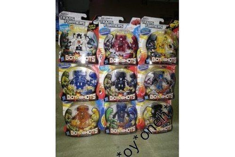 HASBRO TRANSFORMERS BOT SHOTS BATTLE GAME SERIES 1 & SUPER BOT 變形金剛一套18件 (PIU-18S)