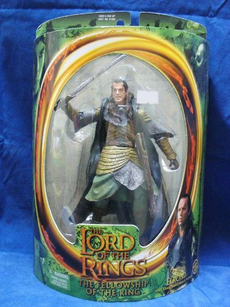 TOY BIZ 魔戒 魔戒現身 愛隆 LORD OF THE RING FELLOWSHIP OF THE RING ELROND WITH ELVEN SWORD ATTACK ACTION (LOTR-81062) b5608532