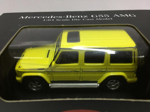 KYOSHO 1/64 MERCEDES-BENZ G55 AMG YELLOW (K07021G4) (37281) (C1123-125A)