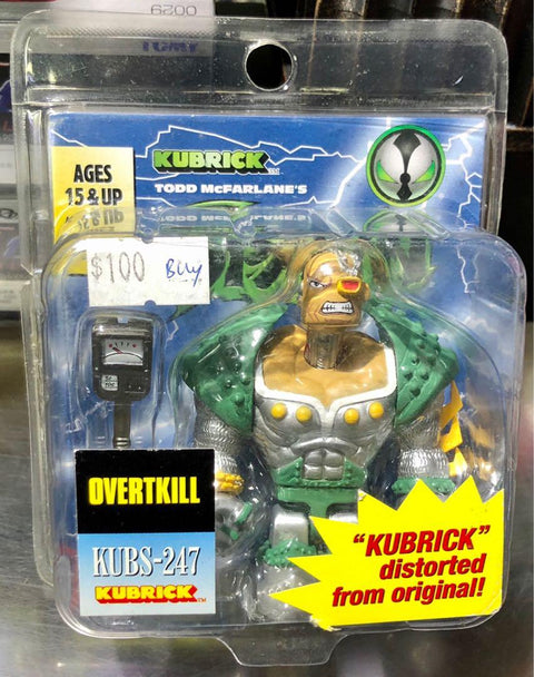MEDICOM KUBRICK TODD MCFARLANES SPAWN KUBS-247 OVERTKILL (BUY-30080)