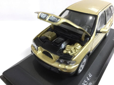 MINICHAMPS 1/43 BMW X5 2000 LIGHT YELLOW (431 028471) (03366) (PIU50)