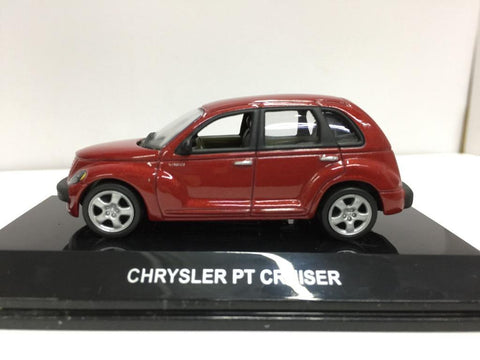 AUTOART 1/64 CHRYSLER PT CRUISER 2001 RED (20062) (C1123-134)
