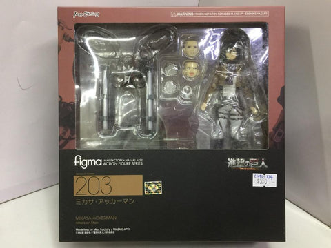 MAX FACTORY X MASAKI APSY FIGMA 203 MIKASA ACKERMAN ATTACK ON TITAN 進擊之巨人 (06300) (C1093-374)