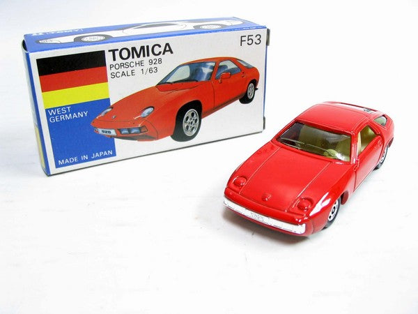 VINTAGE TOMICA F53 外國車WEST GERMANY - PORSCHE 928 MADE IN JAPAN