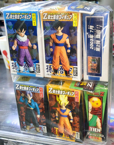 C272-809 BANPRESTO DRAGON BALL Z 龍珠 戰士集合 1 - 2 一套10盒