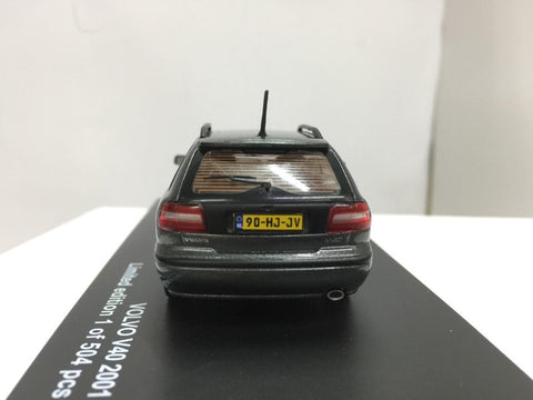 TRIPLE 9 1/43 VOLVO V40 2001 Dark Grey (70371) (PIU50)