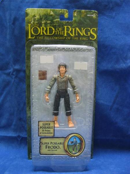 TOY BIZ 魔戒 魔戒現身 佛羅多 LORD OF THE RINGS FELLOWSHIP OF THE RING FRODO WITH JOURNAL (LOTR-81632) 1113153188