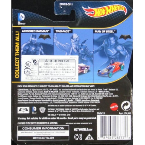 HOT WHEELS 28777 風火輪 蝙蝠俠 急凍人 MATTEL HOT WHEELS DC COMICS DMM19 BATMAN MR FREEZE (PIU/KW269C-18) L