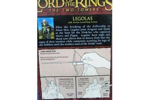 TOY BIZ 81532 魔戒 勒苟拉斯 LORD OF THE RINGS LEGOLAS WITH ARROW LAUNCHING (LOTR)
