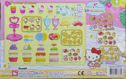 SANRIO 13738 三麗鷗 吉蒂貓 下午茶派對 套裝 KT-50125 HELLO KITTY HIGH TEA PARTY SET MIX & MATCH (EPC-2128-30) L