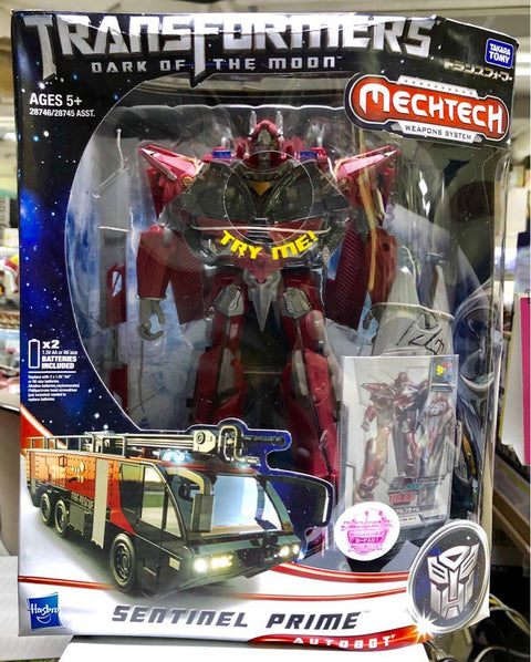 TAKARA TOMY HASBRO 變形金剛TRANSFORMERS DARK OF THE MOON SENTINEL PRIME TOY-432-506L