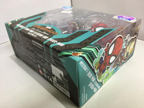 Hot Toys Mysterio’s Iron Man Illusion & Spider-Man Cosbaby Bobble-Head set (60457) (C1022-444)