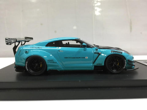 MCE 1/64 Nissan GTR Blue (IP640016GTR) (C1123-140A)