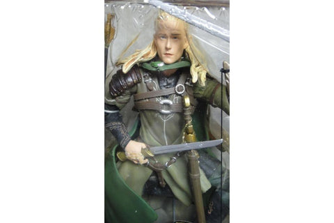 TOY BIZ 81663 魔戒二部曲 雙城奇謀 勒苟拉斯 奧蘭度·布林 THE LORD OF THE RINGS THE TWO TOWERS LEGOLAS WITH ARROW-LAUNCHING ACTION AND ELECTRONIC SOUND BASE ORLANDO BLOOM (LOTR)