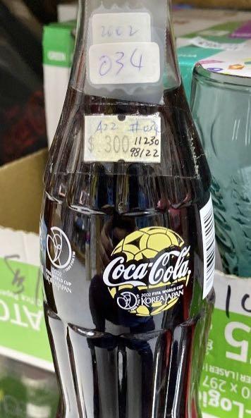 Coca-Cola 可口可樂樽 2002 FIFA WORLD CUP KOREA JAPAN 250ML COKE A22-034
