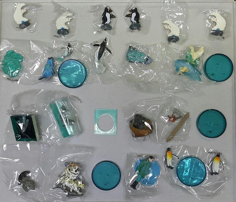 KAIYODO 海洋堂 旭山動物園 官方商品 第一彈 企鵝水族館 北極熊水上樂園 海豹水族館 紅毛猩猩樂園 凶猛動物展示 扭蛋套裝 ASAHIYAMA CAPSULE ZOO VOL.1 ASAHIYAMA ZOO OFFICIAL GOODS PENGUIN AQUARIUM POLAR BEAR AQUATIC PARK SEAL AQUARIUM ORANGUTAN TRAPEZE FIERCE ANIMAL EXHIBIT SET (BUY-CW) 存