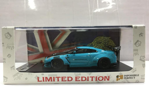 MCE 1/64 Nissan GTR Blue (IP640016GTR) (C1123-140A)