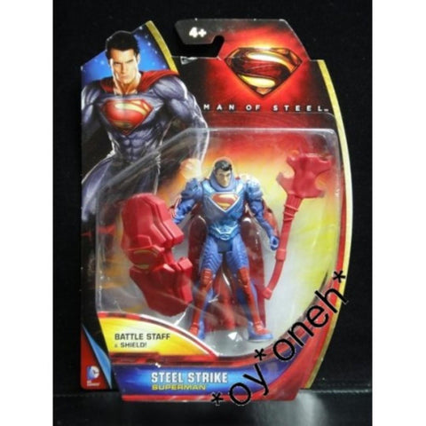 MATTEL 超人 鋼鐵之軀 DC SUPERMAN STEEL STRIKE 25737 (PIU/KW58-15)