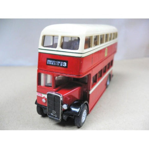 CORGI 1/76 KMB 3 DAIMLER CVG5DD 'A' SERIAL DOUBLE DECK BUS 九巴 丹拿A型 巴士 佐敦道碼頭 - 竹園 (40407) (BUY) (1137862534) (Y)