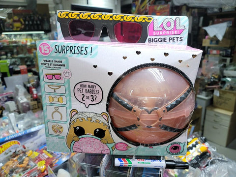 Lol l.o.l. surprise biggie doll  pets mchammy mc hammy piu70