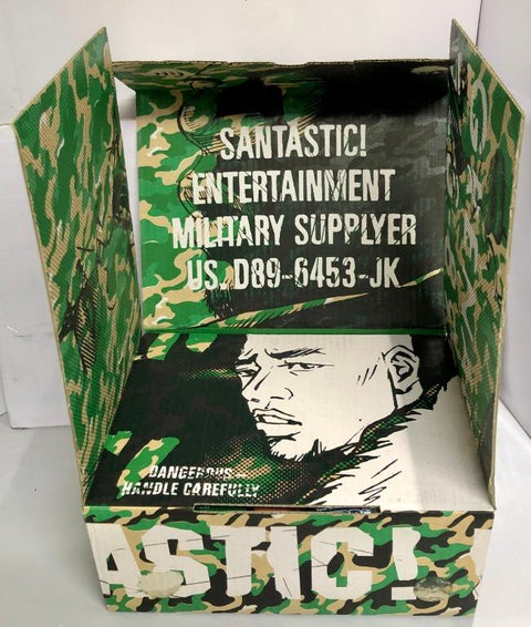 MEDICOM TOKYO TRIBE 2 KUBRICK 2000 MILITARY SANTASTIC WEAR BOX VOL.ONE 井上三太 OPENED 已開封 C189-76
