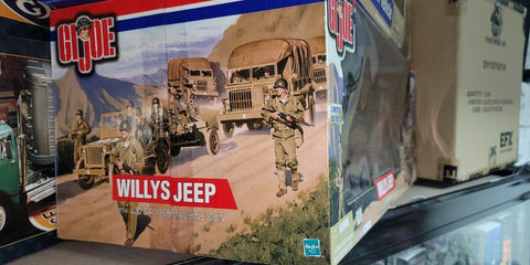 Hasbro 1/6 gi joe willys jeep 軍車