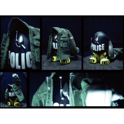 MOST WANTED MWPD-1 POLICE 5" Vinyl Figure Original Colour Version 搪膠 C718-46WH