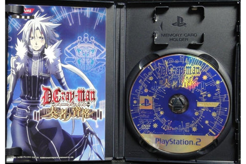 SONY PS2 D.GRAY-MAN PLAYERS QUALIFICATION VW364-J1 驅魔少年奏者資格日版SLPM55060 (BUY-14289)