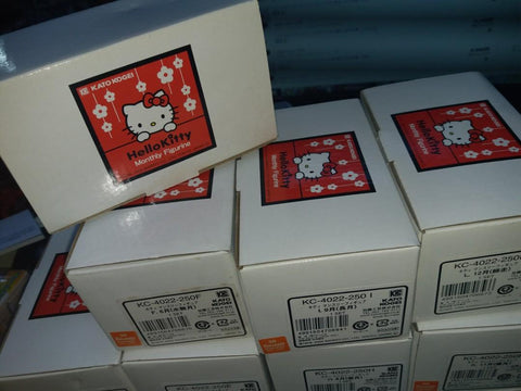 sanrio kato KOGEI Hello Kitty Monthly Figurine 日本月份意思擺設