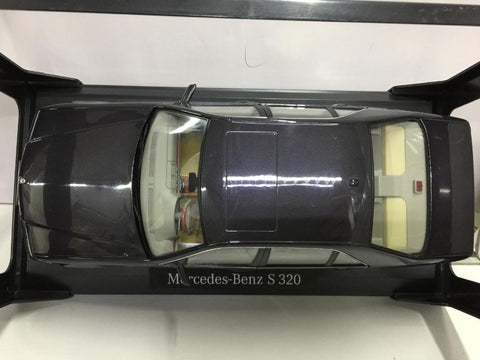 NOREV 1/18 MERCEDES-BENZ S320 BLACK METALLIC (B66040594) (C978-53)