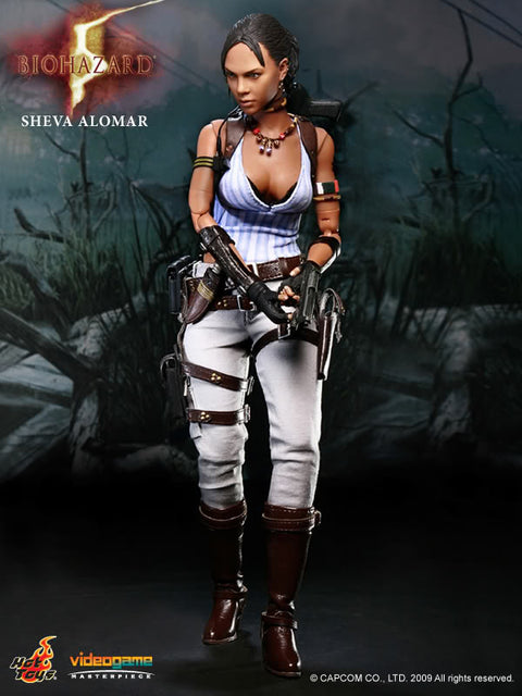 1/6 HOT TOYS VGM07 RESIDENT EVIL BIOHAZARD 5 生化危機 SHEVA ALOMAR (BSAA VER) 12" ACTION FIGURE