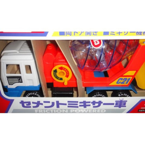 DAIYA 10017 摩擦推動 混凝土攪拌車 田螺車 FRICTION POWERED CONCRETE MIXER TRUCK (PIU/P138-50)