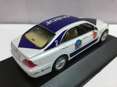 JCOLLECTION 1/43 TOYOTA HARRIER BLUE IMPULSE NO.1 (JCK42006B1) (13305) (PIU110)