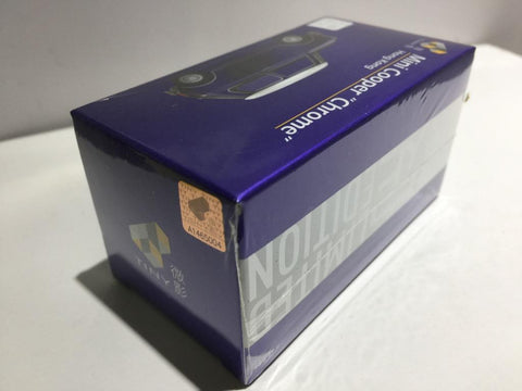 TOYEAST TINY CITY DIE-CAST MODEL CAR MINI COOPER "CHROME" HONG KONG ATC65013 (00066) (C1120-63)