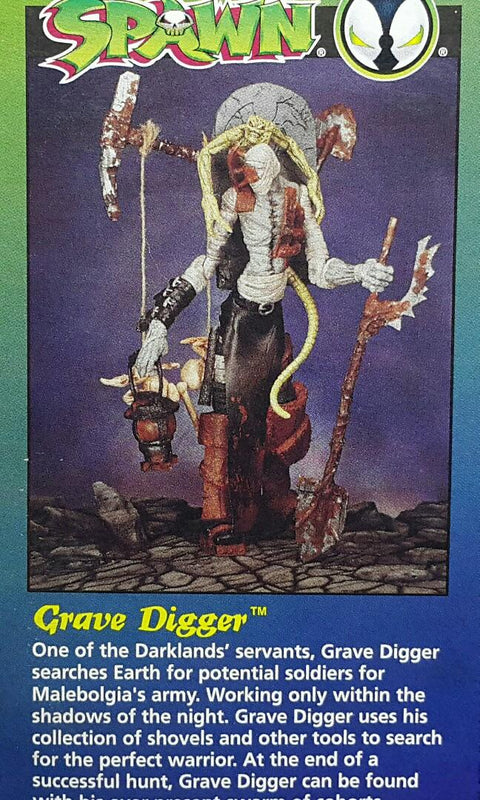 MCFARLANE 10193 再生俠 第八彈 掘墓者 ULTRA ACTION FIGURES TODD MCFARLANE'S SPAWN SERIES 8 GRAVE DIGGER (BUY-SPK)