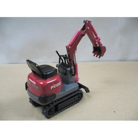 KOMATSU 1/21 PC02 MINI SHOVEL RED (BUY)