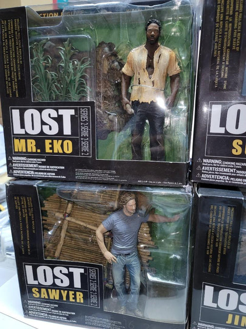Mcfarlane toys LOST figure set sawyer eko jin sun