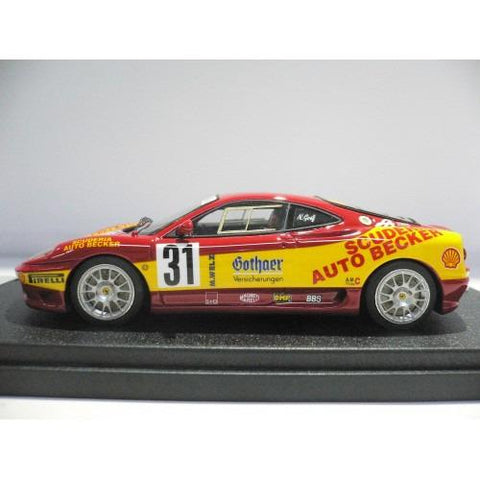 BBR 1/43 FERRARI F360 CHALLANGE 2000 "AUTO BECKER" #31 (BG215) (02215) (PAK)