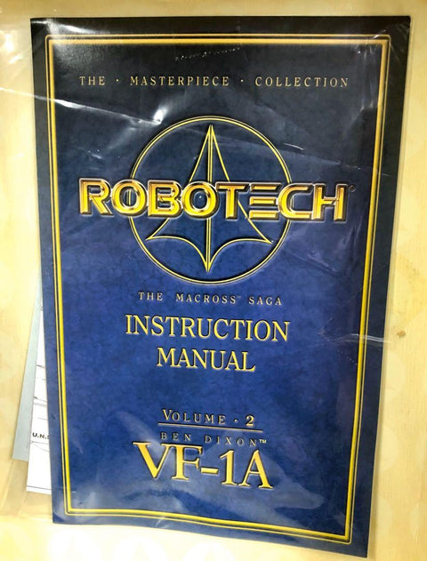 TOYNAMI THE MASTERPIECE COLLECTION ROBOTECH THE MACROSS SAGA VOLUME 2 BEN DIXON VF-1A 超時空要塞 (BUY)