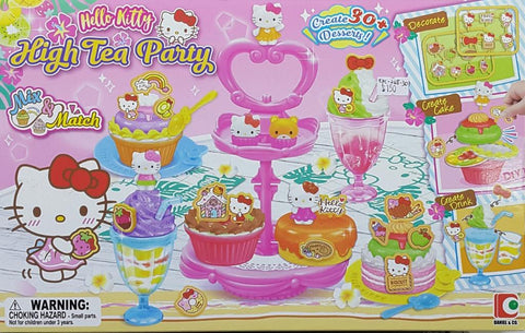 SANRIO 13738 三麗鷗 吉蒂貓 下午茶派對 套裝 KT-50125 HELLO KITTY HIGH TEA PARTY SET MIX & MATCH (EPC-2128-30) L