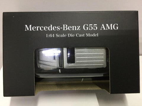 KYOSHO 1/64 MERCEDES-BENZ G55 AMG SILVER (K07021G3) (37280) (C1123-125A)
