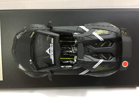 MCE 1/64 Lamborghini Black (C1123-129B)