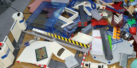 Playmobil ghostbusters捉鬼敢死隊 police station警察局 等等 棉花鬼 lot