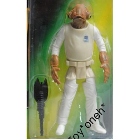 KENNER STAR WARS POTF ADMIRAL ACKBAR WITH COMLINK WRIST BLASTER (WKG-69686)