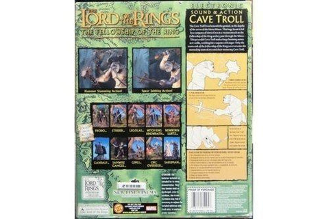 TOY BIZ 81095 魔戒首部曲 魔戒現身 食人妖 THE LORD OF THE RINGS THE FELLOWSHIP OF THE RING ELECTRONIC SOUND & ACTION CAVE TROLL HAMMER SLAMMING (LOTR)