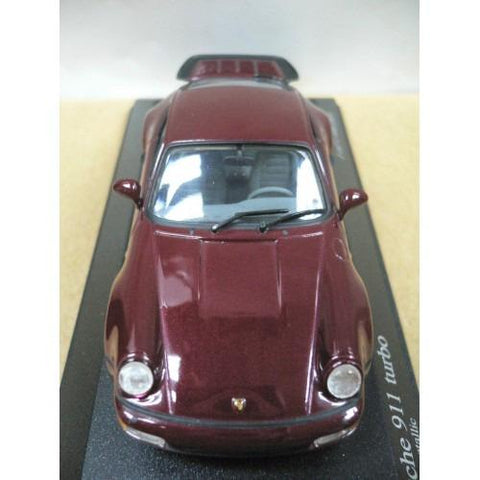 MINICHAMPS 1/43 PORSCHE 911 TURBO 1990 RED METALLIC (430 069106) (04445) (BUY)