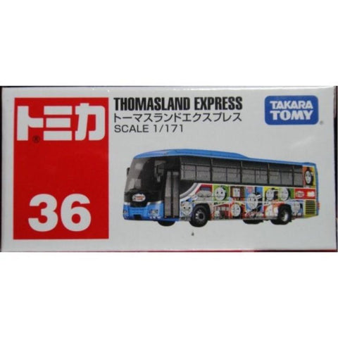 TOMICA 36 湯瑪士 巴士 THOMASLAND EXPRESS 1/171 80096 (PIU/KW171-28)